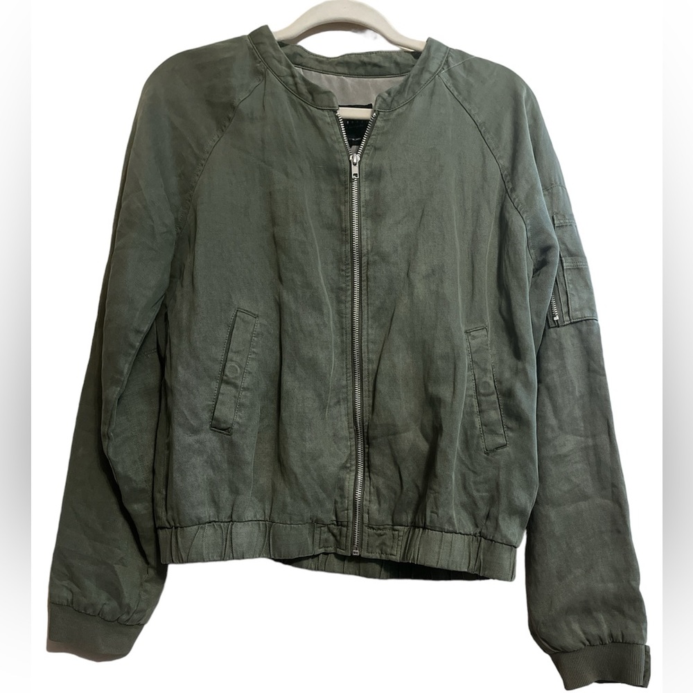 Sanctuary bomber jacket lightweight army, green